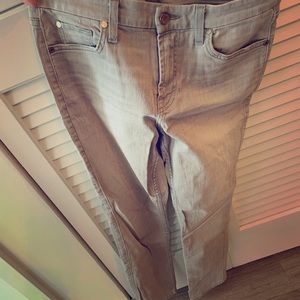 7 for all mankind midrise crop skinny, grey wash